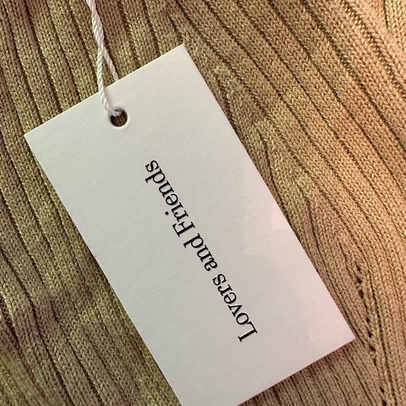 Lovers and Friends Alina tie back square neck sweater. - Picture 6 of 6